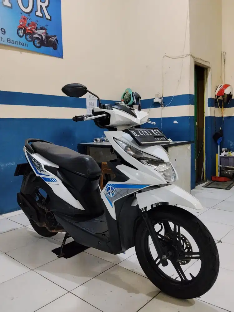 dijual cepat honda beat eco 2017 pajak hidup super mulus