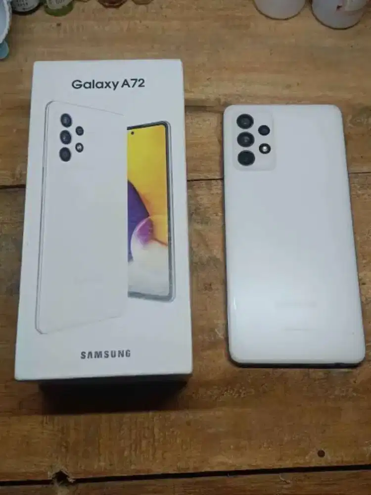 Samsung a72 Fullset putih
