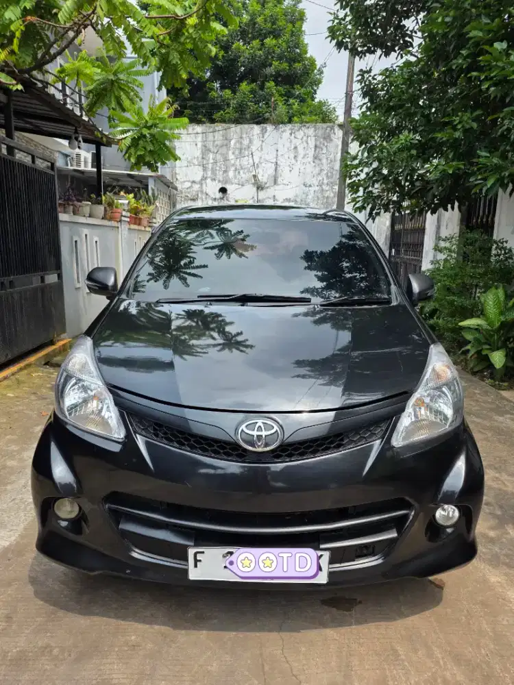 Avanza veloz matic siap jalan jauh bersih terawatt