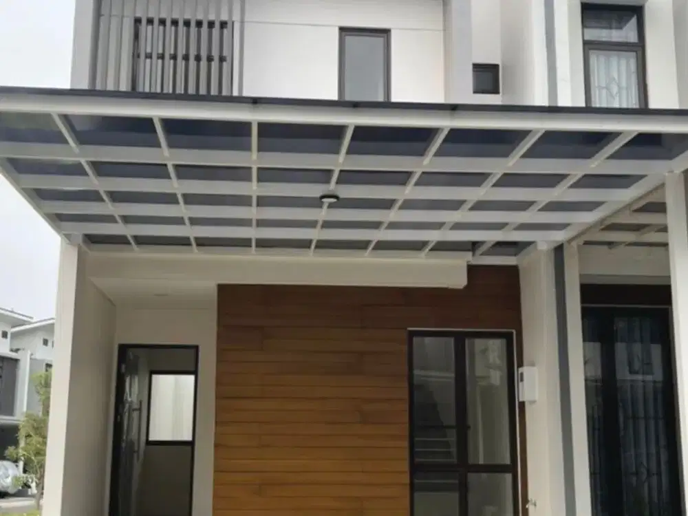 Rumah 2lt luas 5x15 75m type 2KT Cluster Shinano JGC Jakarta Garden City