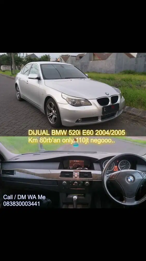 DIJUAL BMW 520i E60 2004 / 2005 SURABAYAABAYA