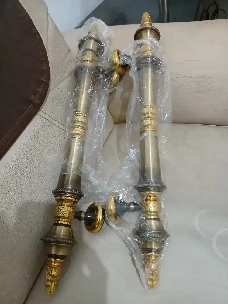 Gagang Pintu Kuningan 45 cm Murah