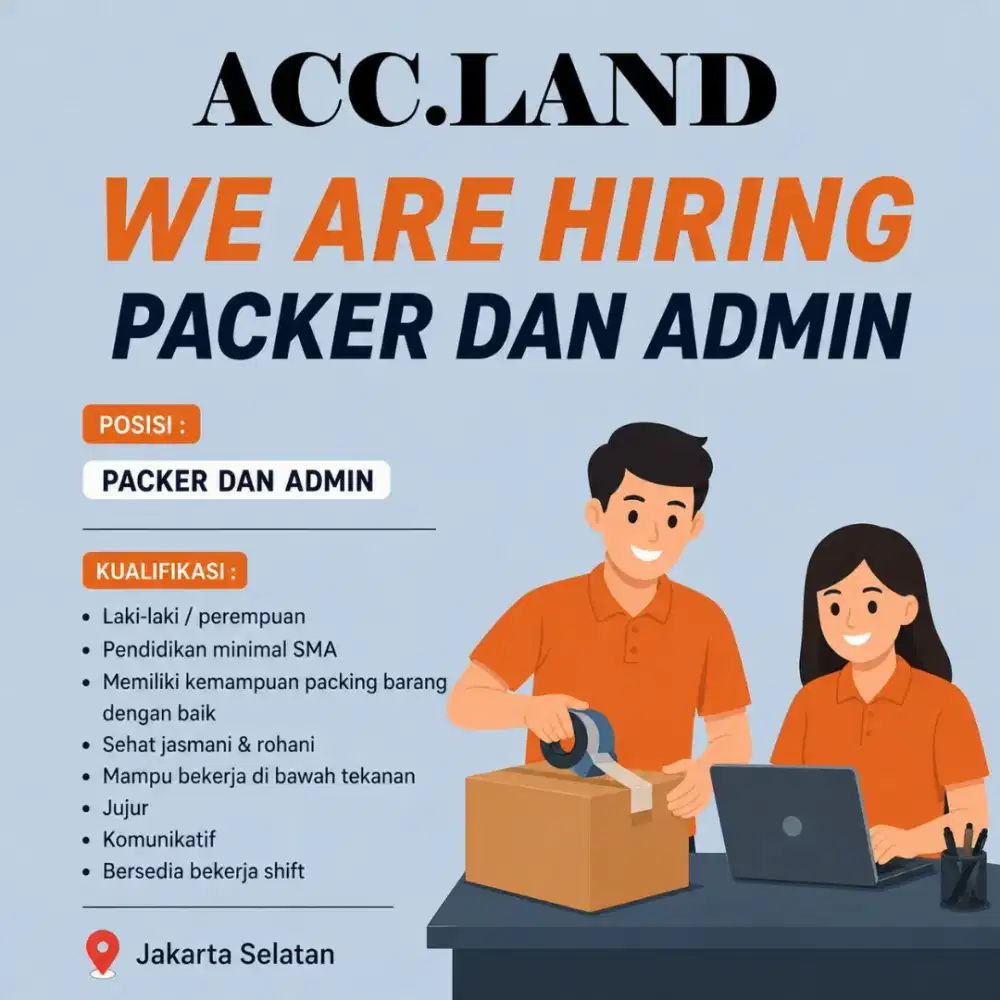 Admin Dan Packer Barang