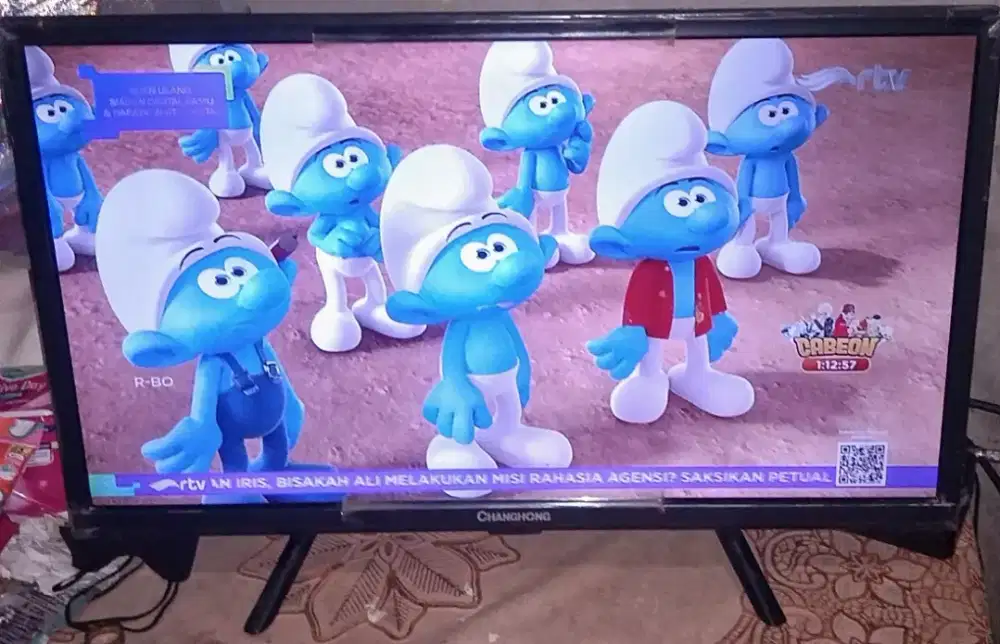 TV LED 24 Inc Changhong (Analog) Ors Mulus Gambar Bening Normal&Bagus