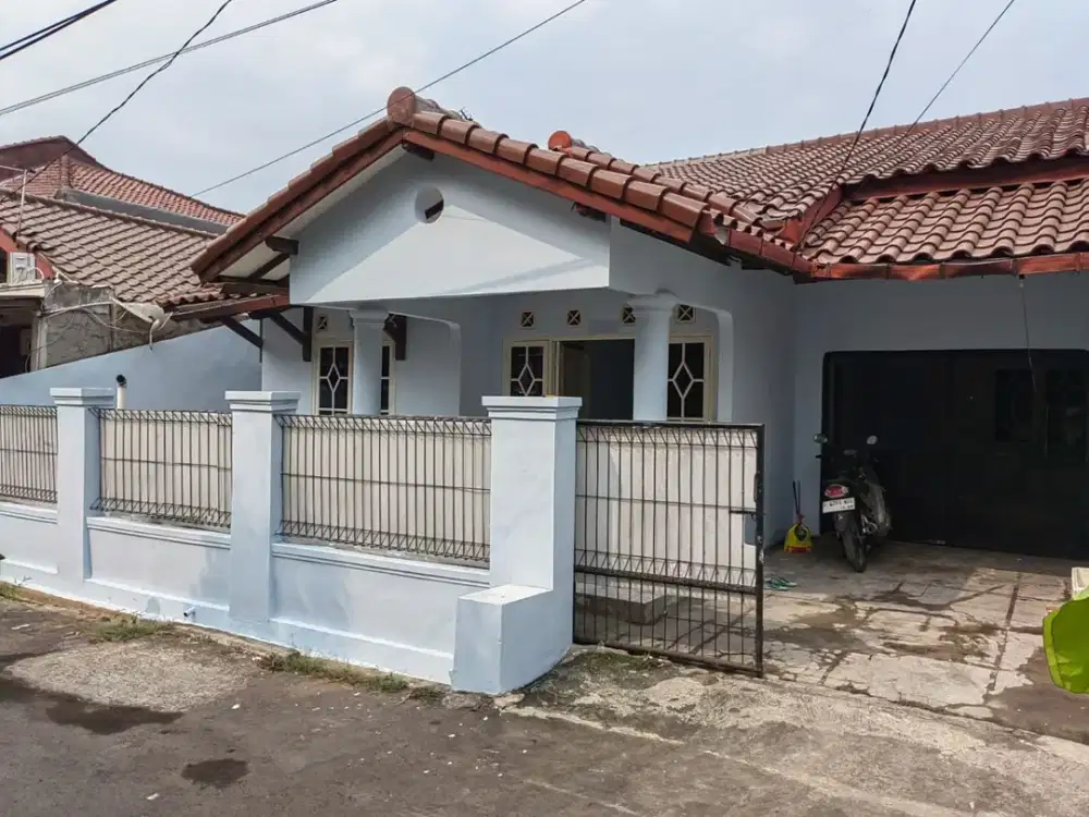 Dijual Rumah 1 Lantai SHM di Antilope Jatiwaringin Bekasi