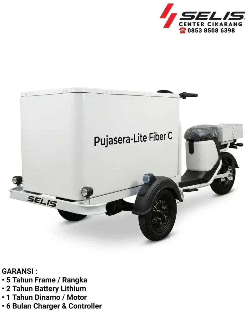 GEROBAK LISTRIK SELIS PUJASERA LITE BOX FIBER