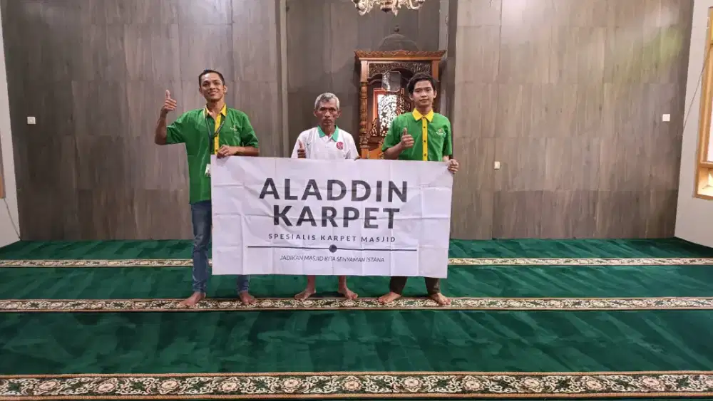 Jual Karpet Masjid Tipe Al Namaz (13mm) Lokal | Free Pasang dan Kirim