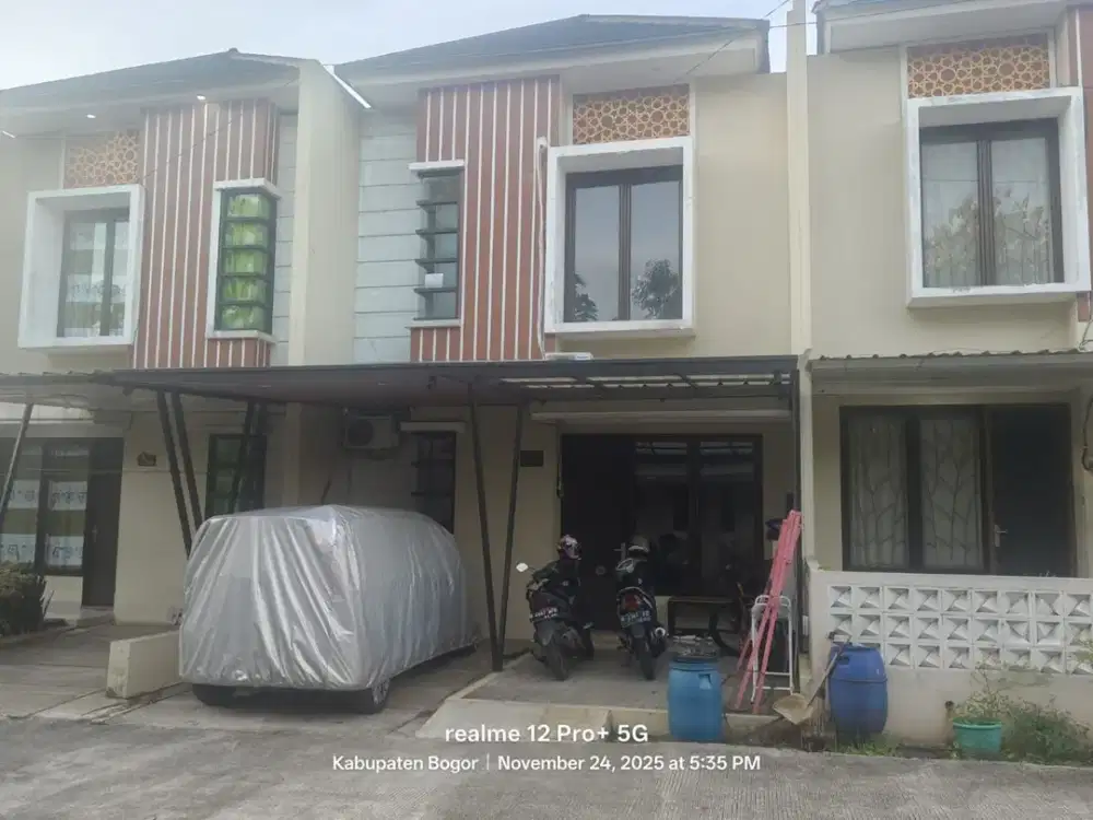 Dijual Rumah Gunung sindrom bogor dua lantai siap huni
