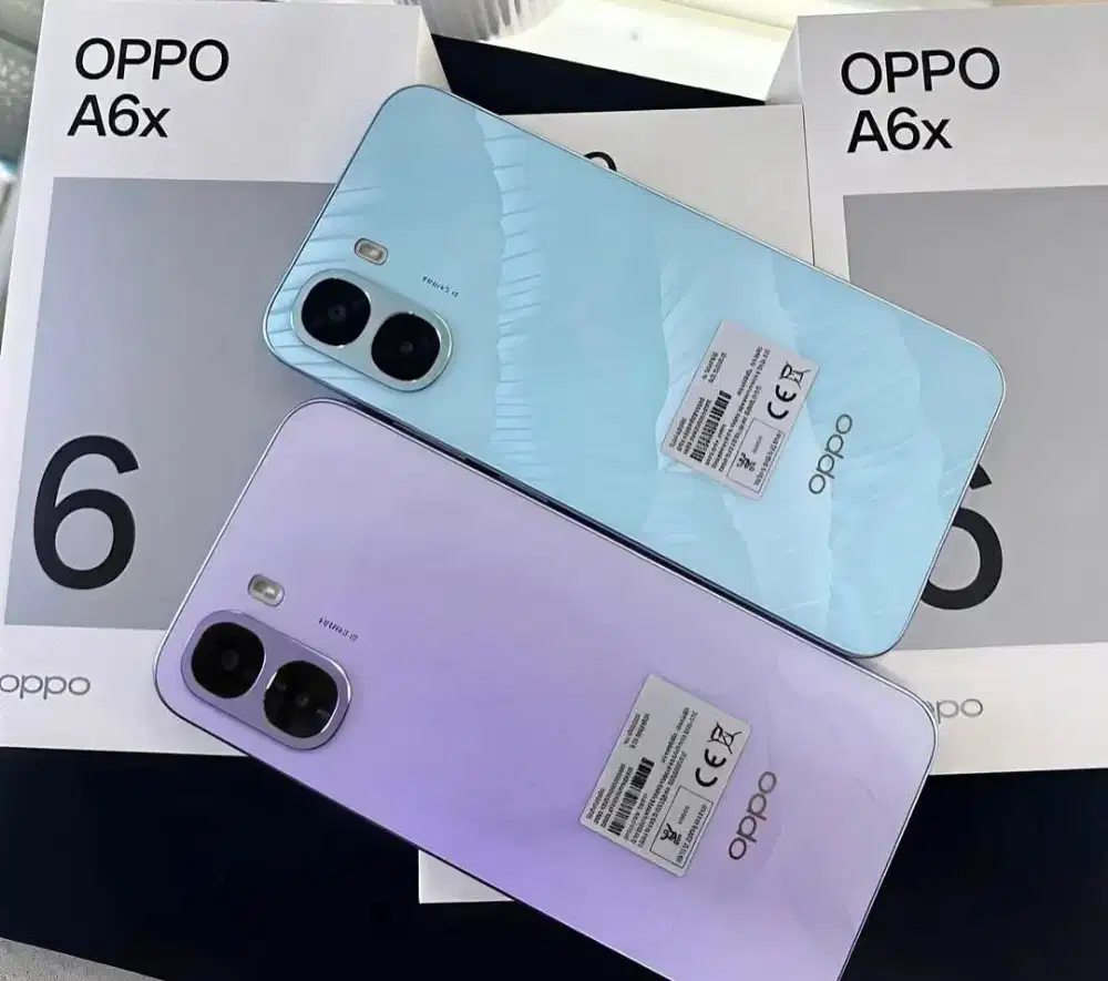 Oppo A6x Series Free Asuransi Layar Pecah