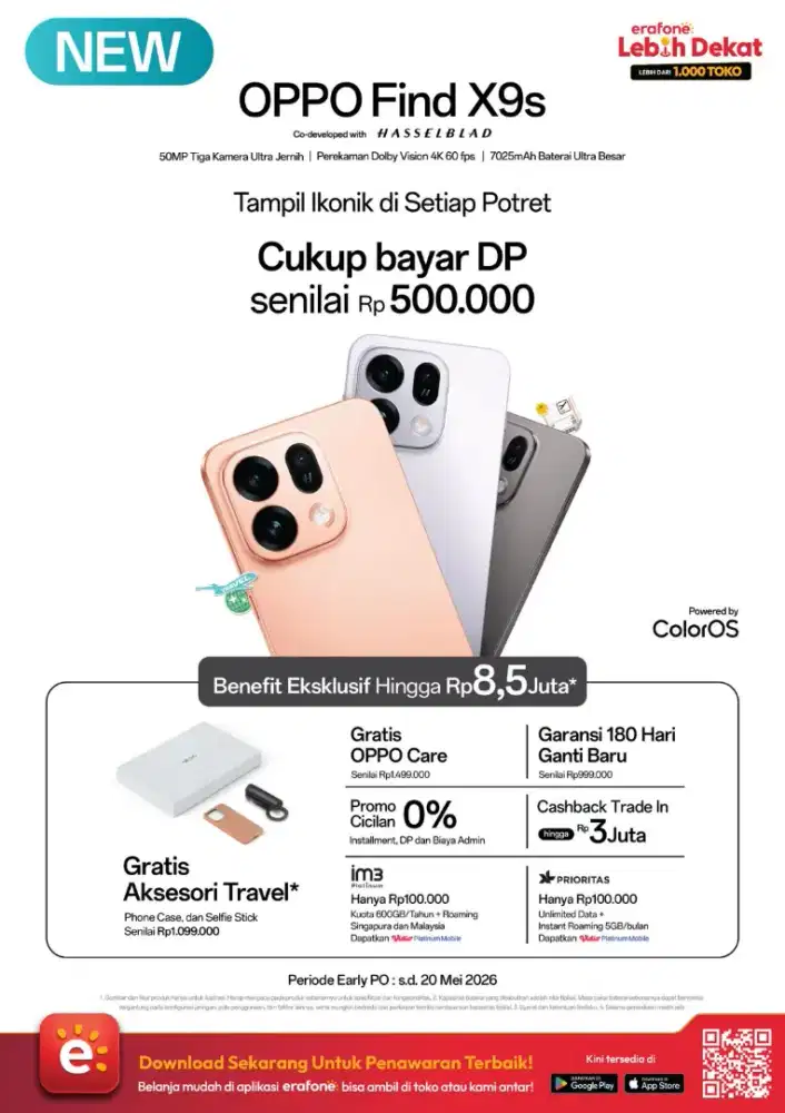 Pre Order Oppo Find X9s