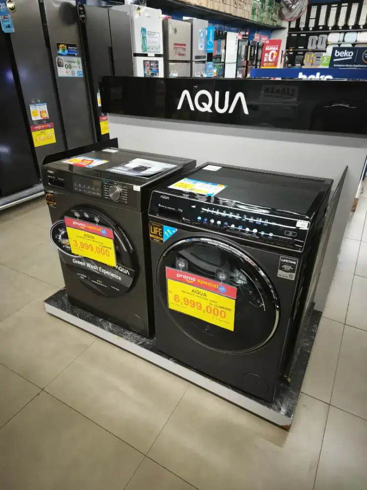 Cicilan Ringan Aqua Mesin Cuci