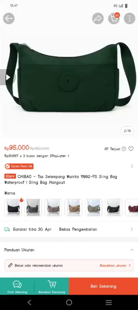 Baru beli, tapi kekecilan