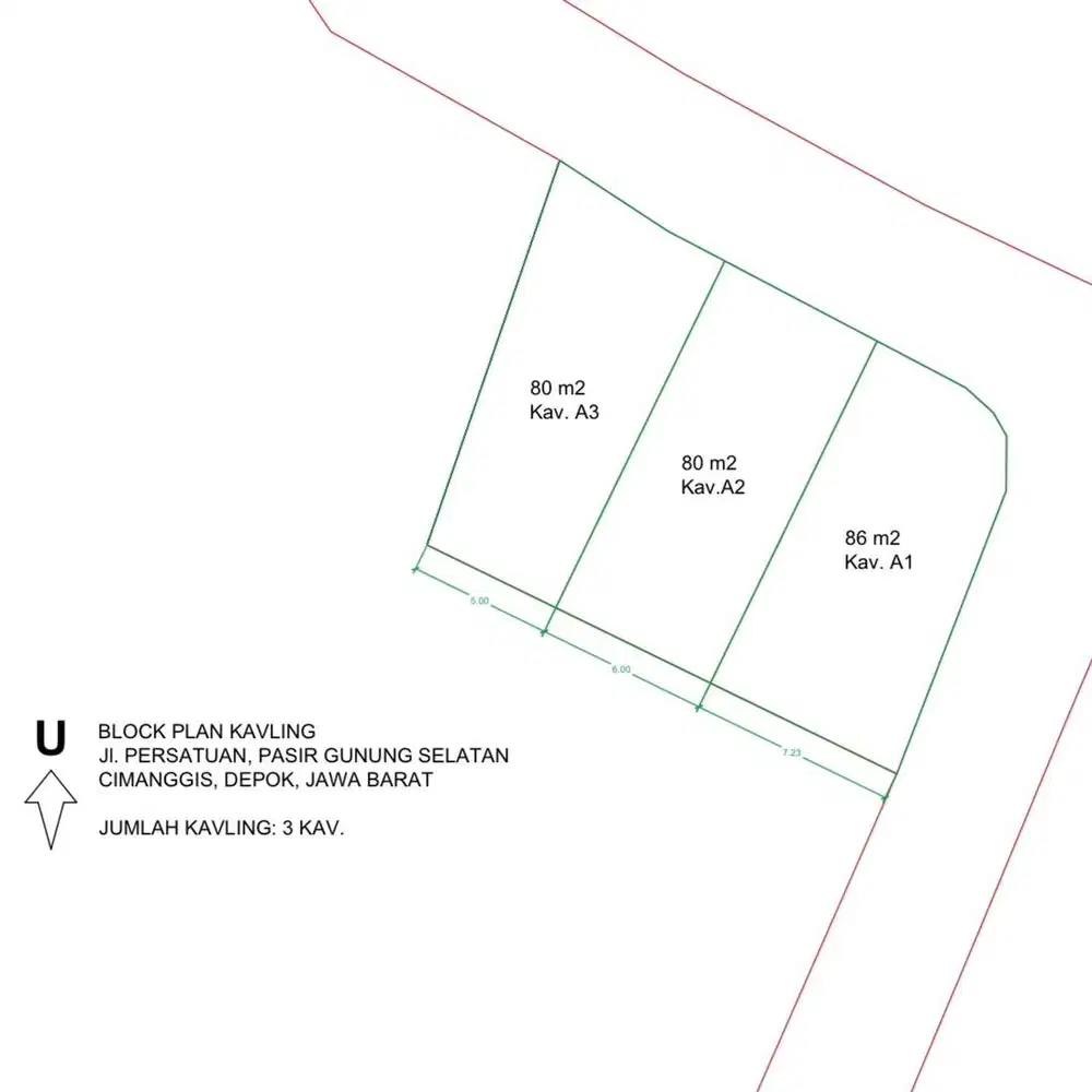DIJUAL CEPAT (BU) TANAH BISA DI KAVLING