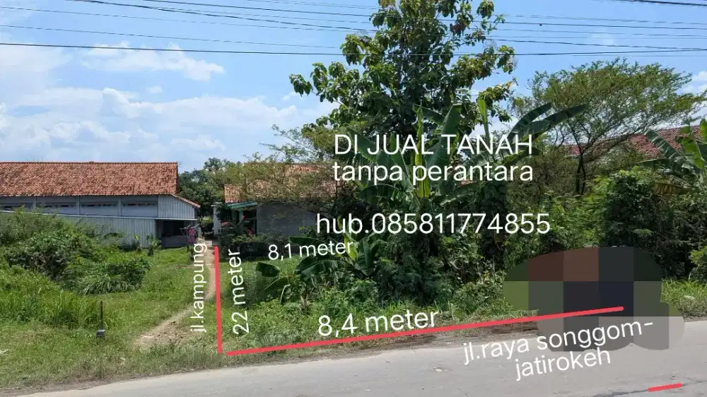 Jual tanah murah