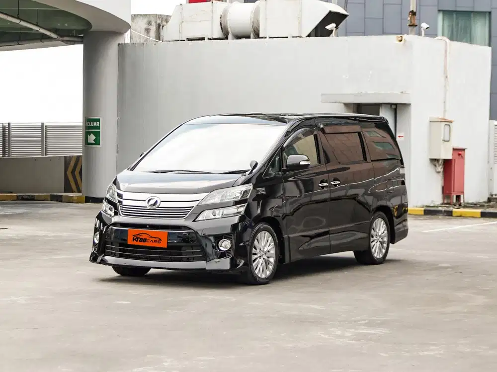 Toyota Vellfire 2.4 Z Matic 2012 Hitam ganjil