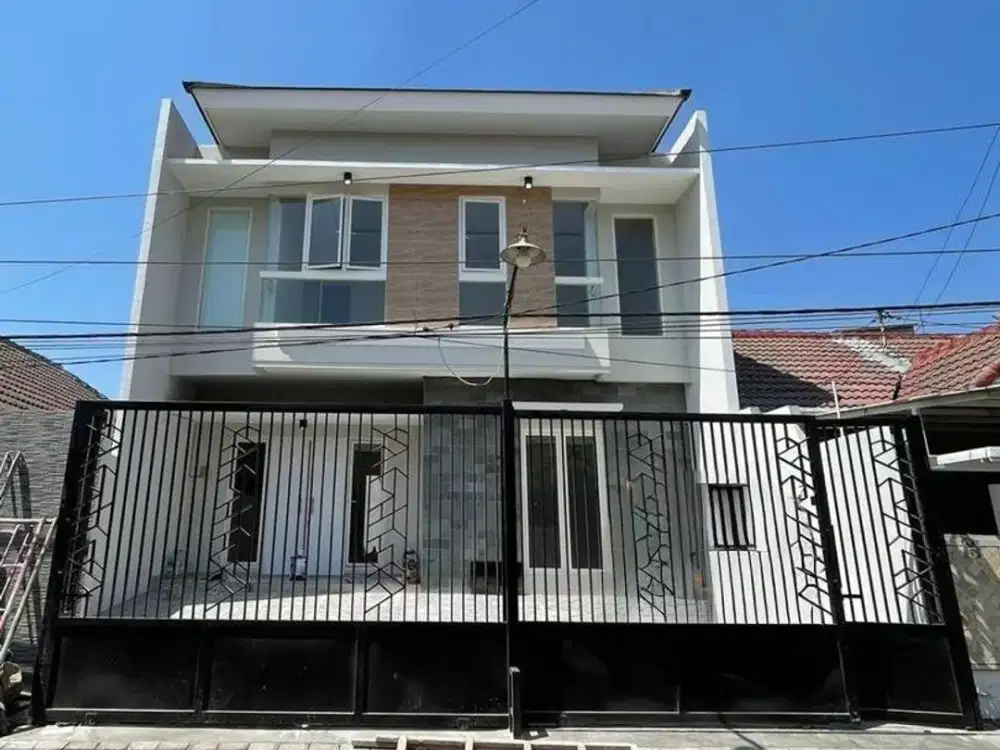 Rumah Di Sutorejo Prima Utara Surabaya Bagus Minimalis 2 Lantai