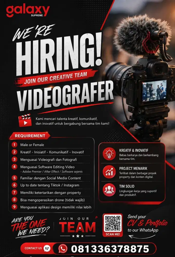 Lowongan Kantor Property Desain Grafis Surabaya Timur