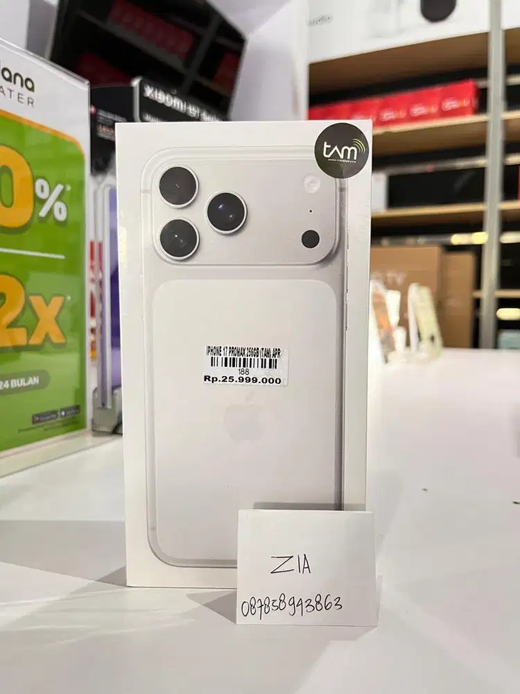 Iphone 17 promax 256gb ATLANTIS DAHSYAT