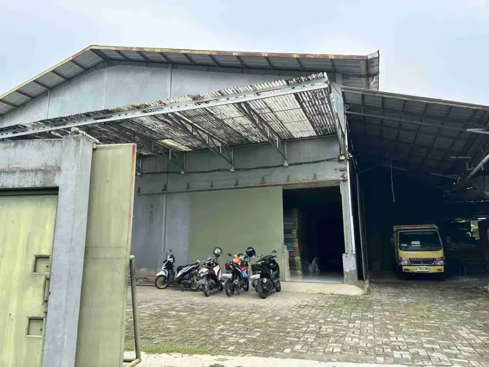 Jual Gudang siap pakai.strategis di Tajur Halang Kab Bogor.