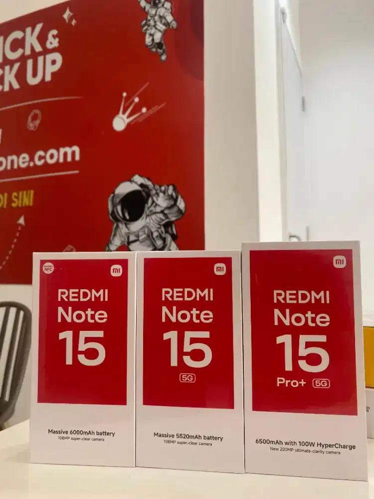 ready redmi note 15 series terbaru tukar tambah cicilan cukup ktp
