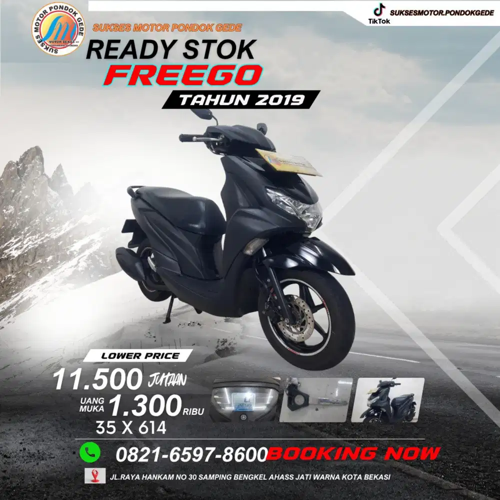 FREEGO  TAHUN 2019 KTP DAERAH BISA CASH KREDIT DI SINI