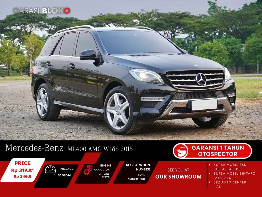 Mercedes-Benz ML400 AMG W166 2015