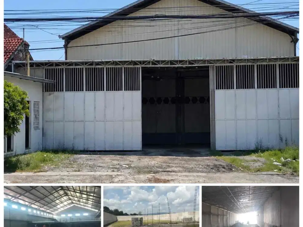 Disewakan gudang pinggir jl utama daerah bantul