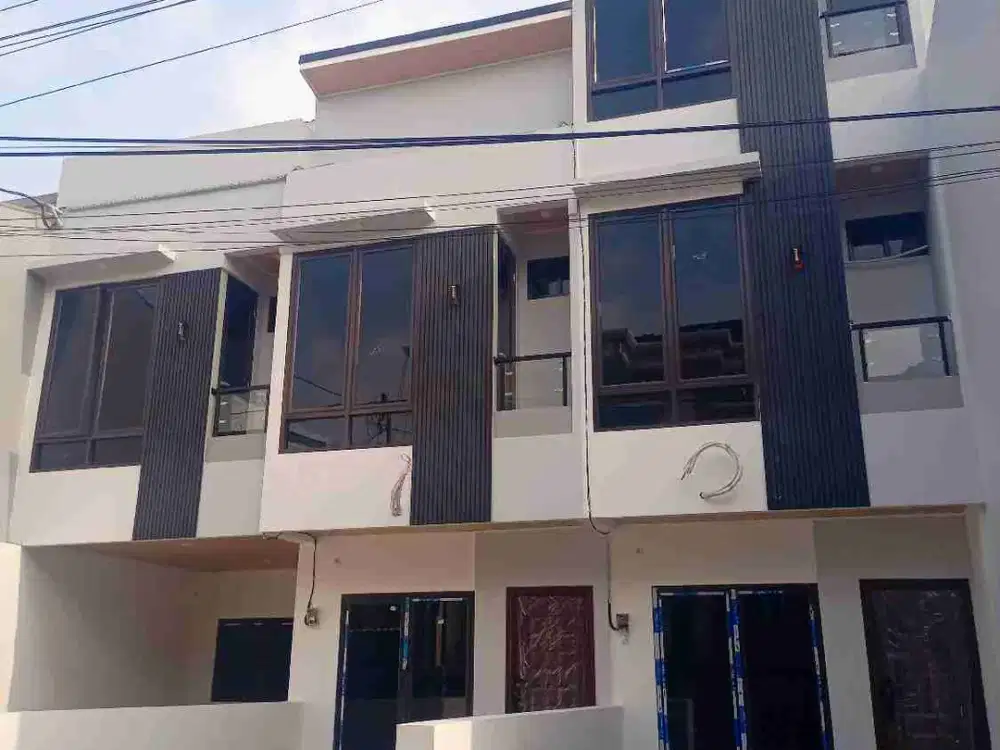 rumah modern 2 lantai di setibudi dekat stasiun manggarai jakarta selatan