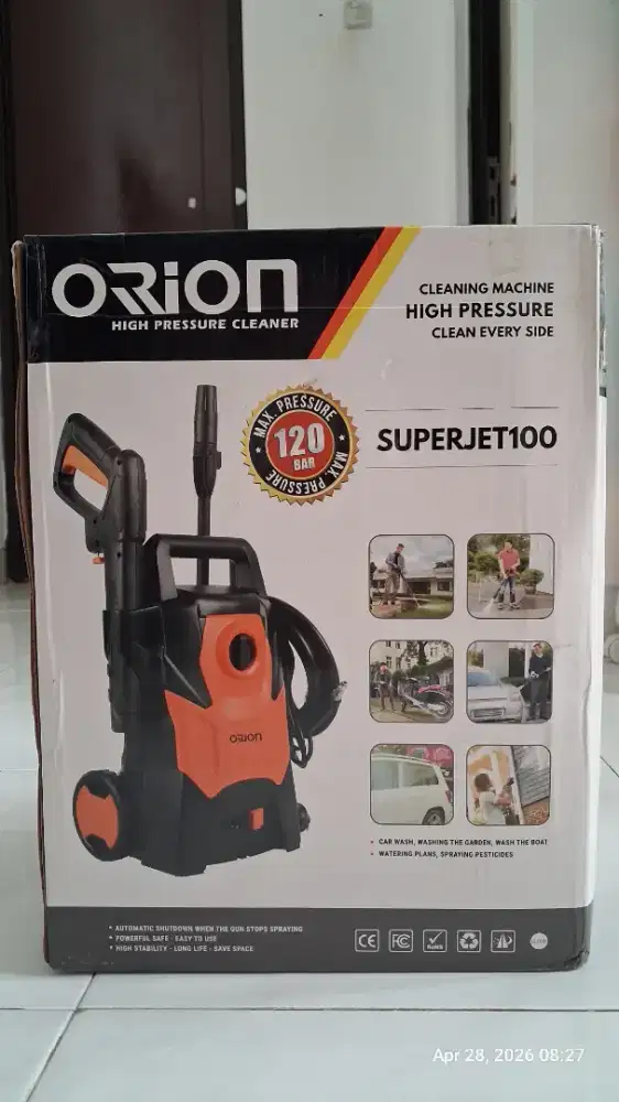 Orion High Pressure Cleaner Superjet 100