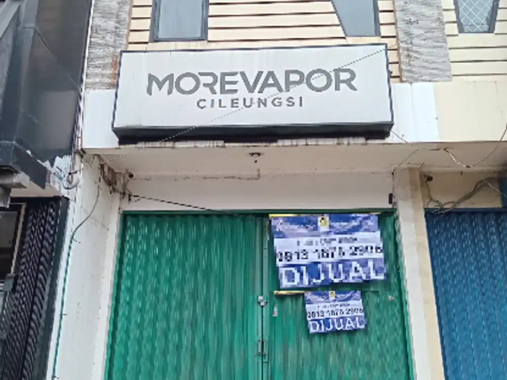 Dijual Ruko Strategis 2 Lantai Pinggir Jalan Raya Cileungsi