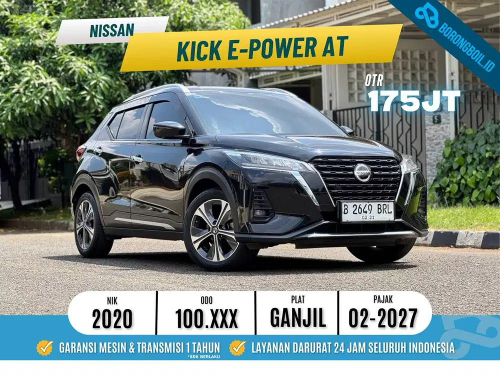 [TERMURAH] Nissan Kick E Power AT 2020
