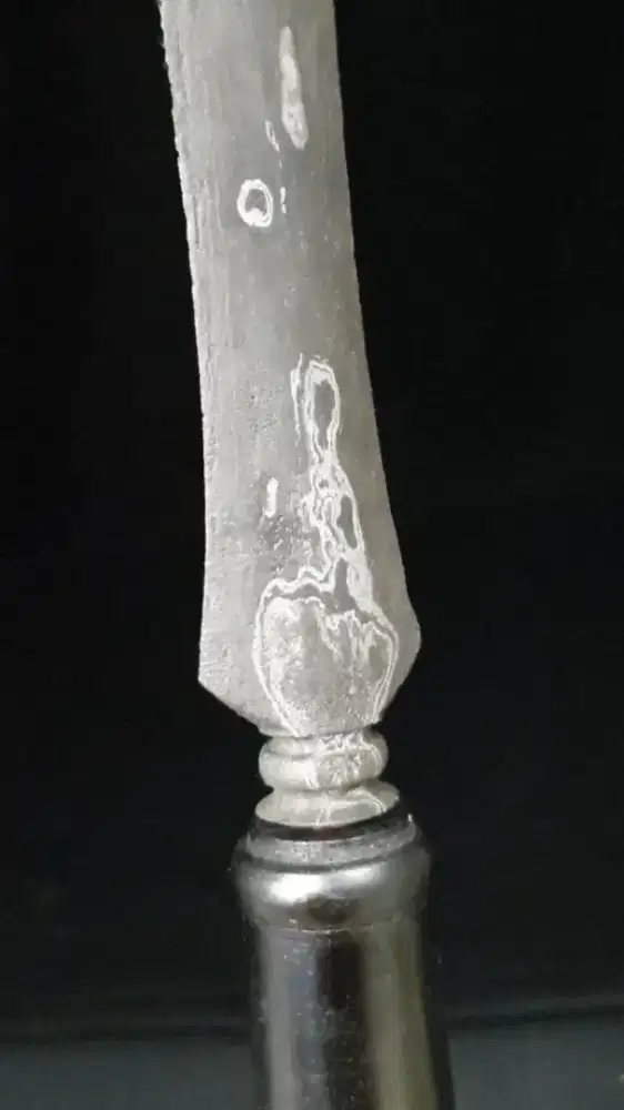 Tombak biring pamor unik