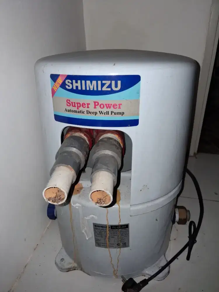 SHIMIZU Pompa Air PC-250 BIT Pompa Air Listrik Otomatis Sumur Dalam