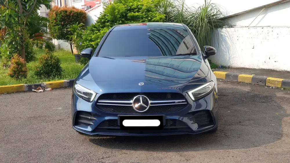 Km13rb mercedes benz mercy amg a35 2022 biru pajak panjang