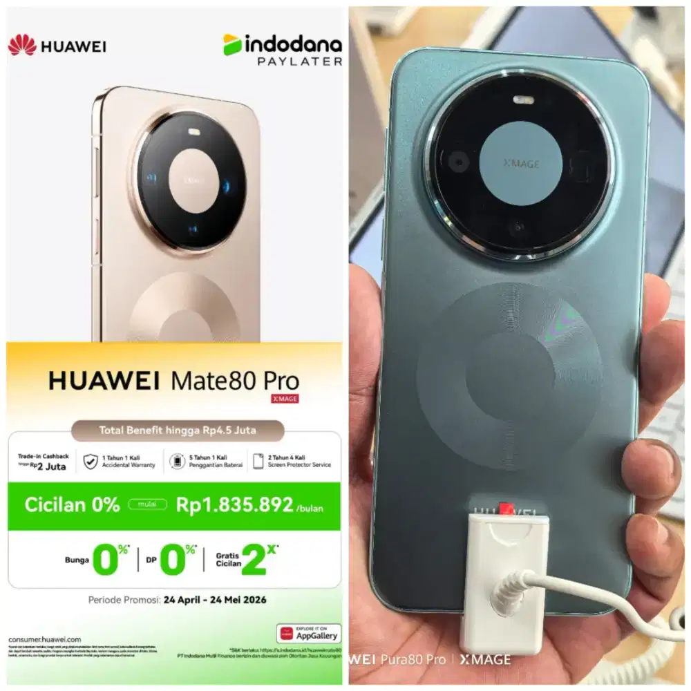 Huawei Mate 80 Pro Green Promo Indodana Huawei Store DP Mall Semarang