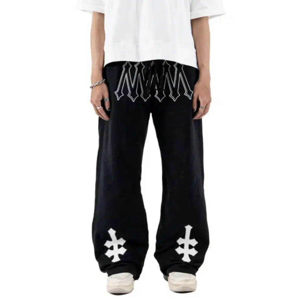 SWEATPANTS DENIM IT UP ZIG ZAG