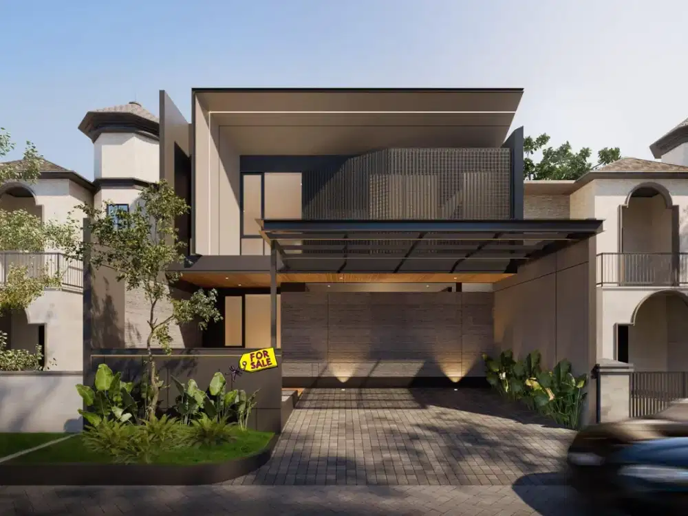 JUAL RUMAH GRESS PREMIUM 2 LT PAKUWON CITY SURABAYA TIMUR BW459