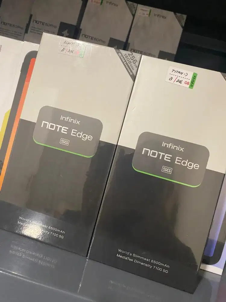 NOTE EDGE 8/256 NEW GARANSI RESMI