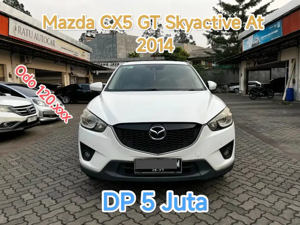 5JT MAZDA CX5 GT 2014 SUNROOF WHITE EDITION RARE !!