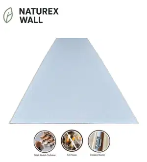 Wallboard Panel 290x40x0.8 cm – Panel Dinding Kayu Premium Anti Rayap