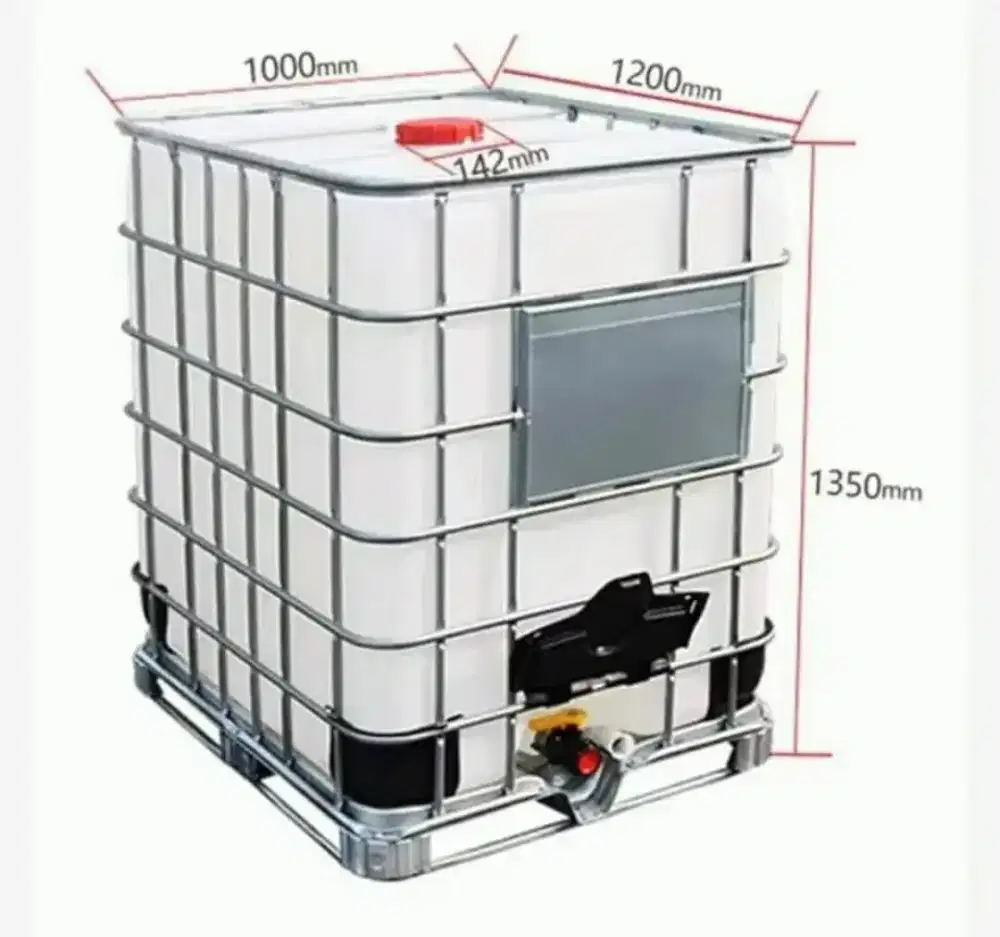 Tong/drum besi  plastik kempu ibc dll