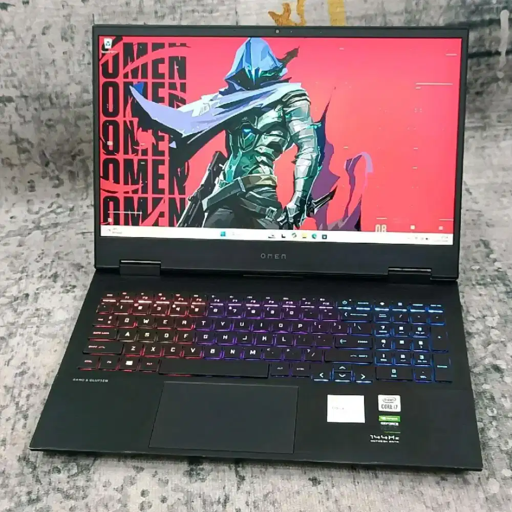 HP Omen 15 Core i7-10750H 16GB 512GB RTX 2060 6GB 160W Full HD 144Hz