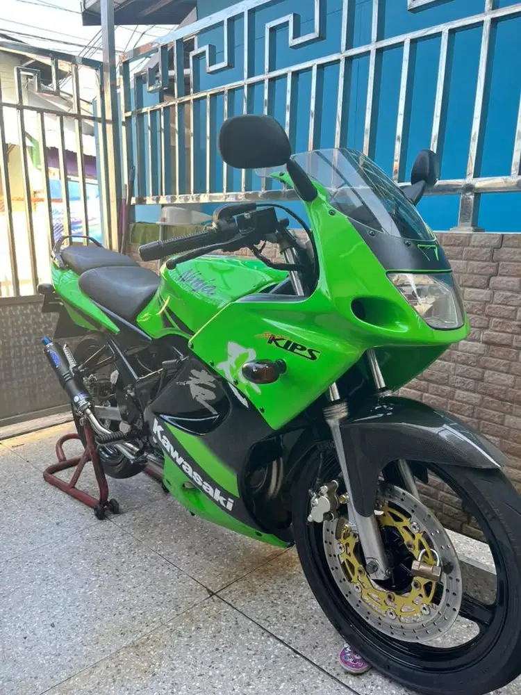 Ninja rr gen 4 asli hijau