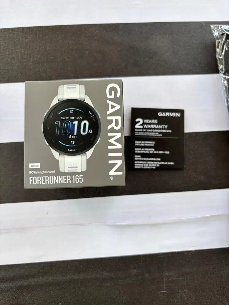 Sportwatch garmin Forerunner 165 whitestone BNIB