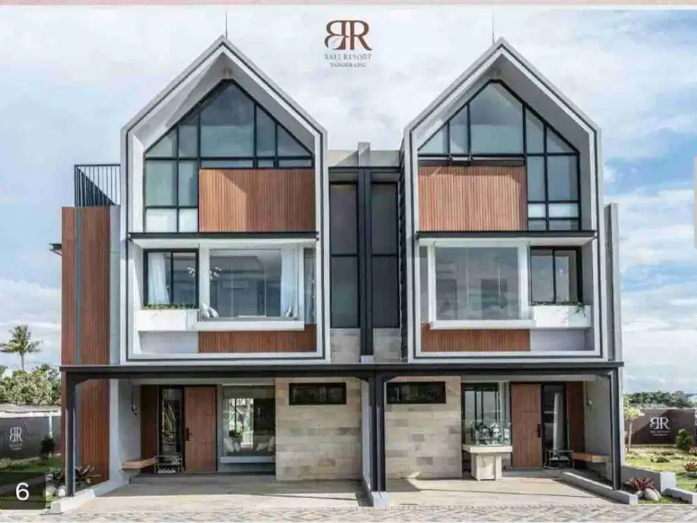 miliki rumah baru konsep bali di kota bogor