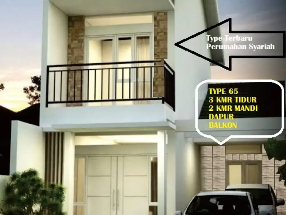 Rumah Terbaik 2 Lantai Buat Keluarga di Perumahan Syariah Tembung