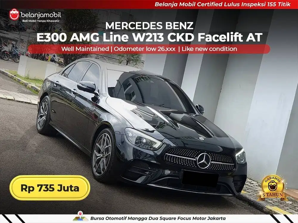 [ LOW KM ] Mercedes Benz Mercy E 300 E300 AMG W213 2022/2023