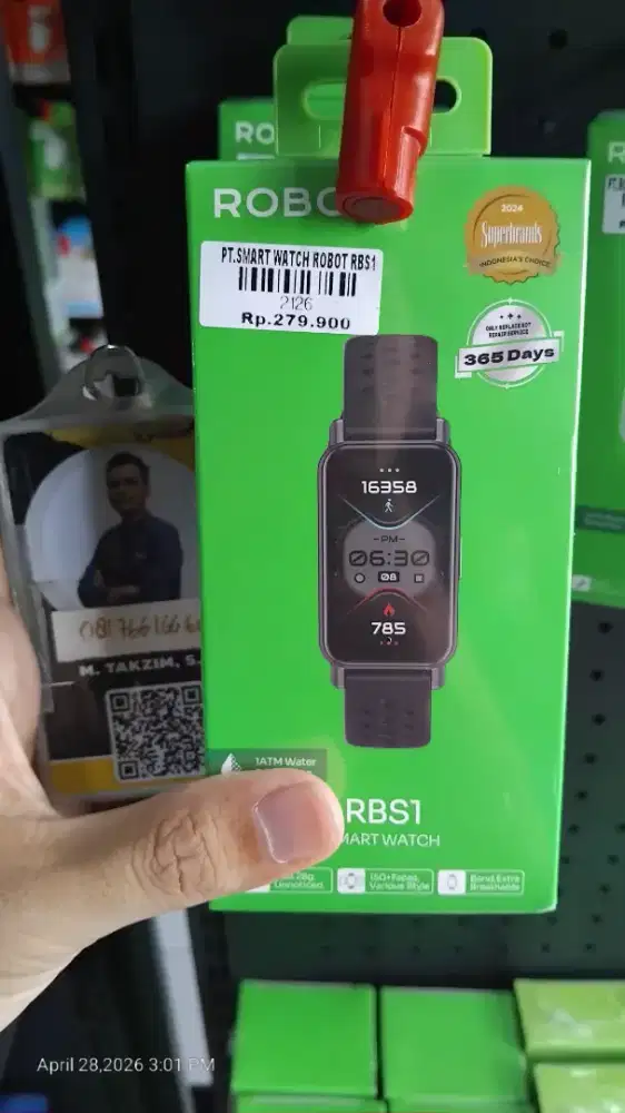 PT.SMART WATCH ROBOT RBS1 ATLANTIS DAHSYAT