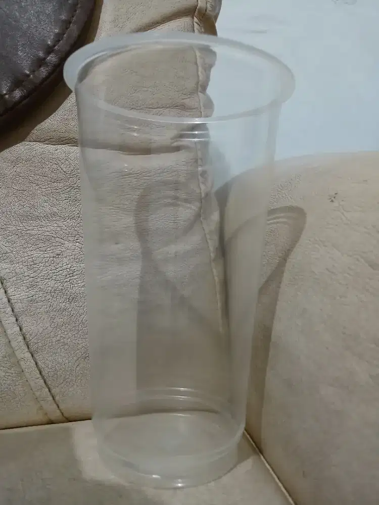 Gelas Plastik + Tutup 22 Oz Murah