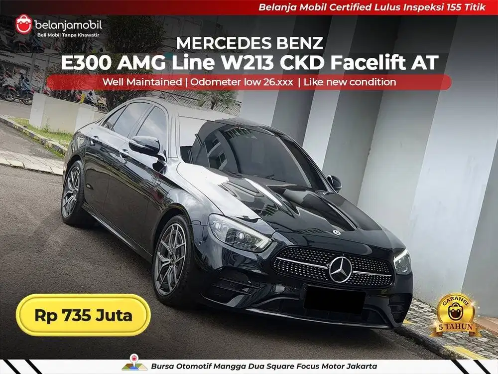 [ LOW KM ] Mercedes Benz Mercy E 300 E300 AMG W213 2022/2023